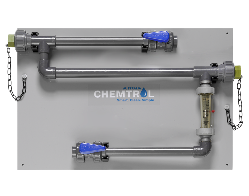 Chemtrol Australia Category Image - uPVC piping with Flowmeter