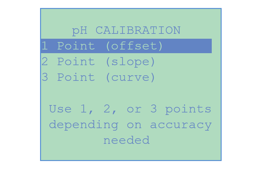Calibration Options - Image